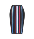 Versace Striped Skirt