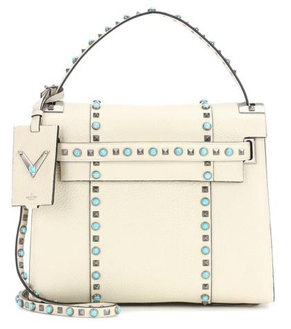 Valentino Valentino Garavani My Rockstud Rolling Leather Tote