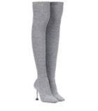 Diane Von Furstenberg Stretch-knit Over-the-knee Boots