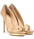 Charlotte Olympia Christine 125 Leather Pumps