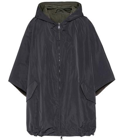 Prada Hooded Technical Fabric Jacket