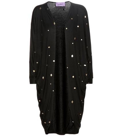 Gregor Pirouzi Kiki Metallic-printed Cardigan