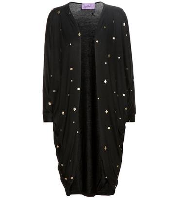 Gregor Pirouzi Kiki Metallic-printed Cardigan