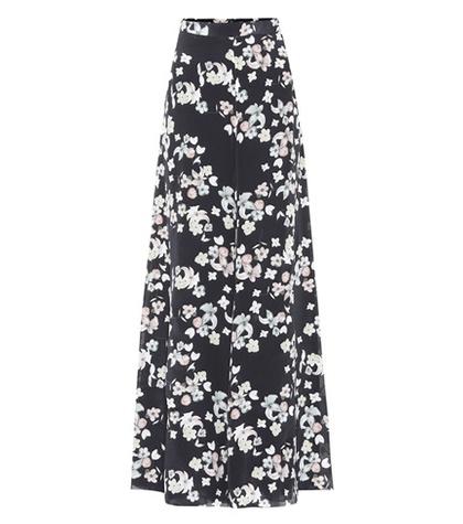 Athena Procopiou Printed Silk Trousers