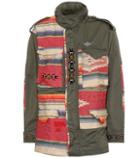 Kenzo Embellished Cotton Parka