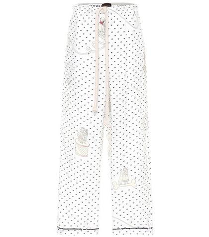 Loewe X Paula's Ibiza Printed Linen Trousers