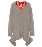 Balenciaga V-neck Scarf Sweater