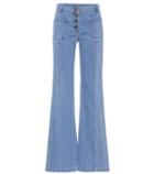 Stella Mccartney High-rise Wide-leg Jeans