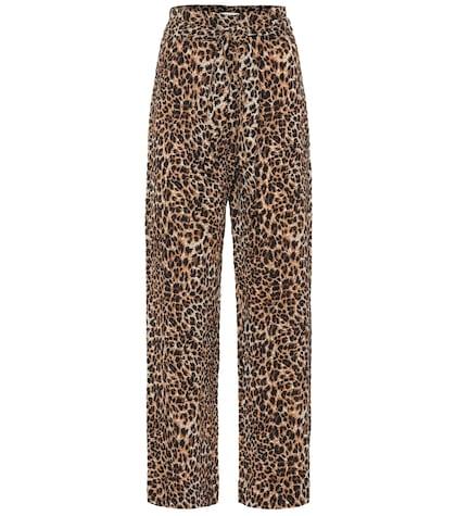 Nanushka Luma Leopard-printed Pants