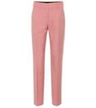 Msgm Wool-blend Straight Pants