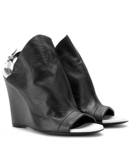Balenciaga Glove Leather Wedges