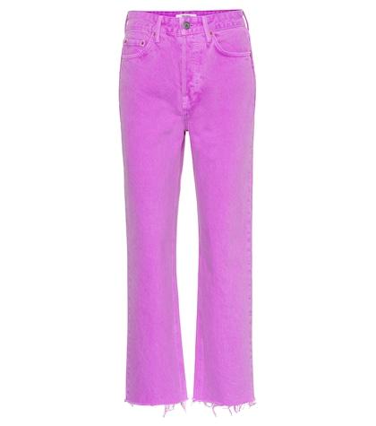 Grlfrnd The Mica High-rise Cropped Jeans