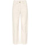 Nanushka Rupa Cropped High-waisted Jeans