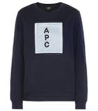 A.p.c. Logo Cotton Sweatshirt