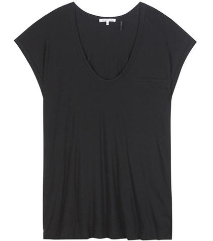 Helmut Lang Cotton-blend Jersey Top
