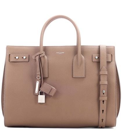 Saint Laurent Medium Sac De Jour Leather Shoulder Bag