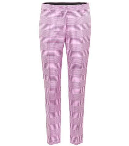Emilio Pucci Houndstooth Straight-leg Pants