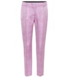 Emilio Pucci Houndstooth Straight-leg Pants
