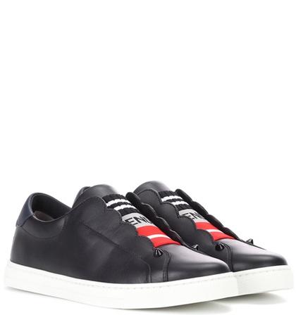 Acne Studios Leather Slip-on Sneakers