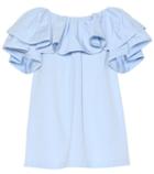Marc Jacobs Ruffled Cotton Poplin Top