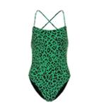Diane Von Furstenberg Leopard Print Swimsuit