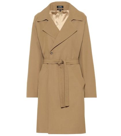 Re/done Bakerstreet Gabardine Trench Coat