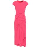 Sies Marjan Draped Wool-blend Dress