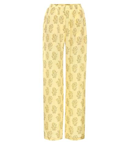 Acne Studios Pernelle Printed Wide-leg Pants