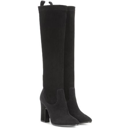Tod's Suede Knee-high Boots