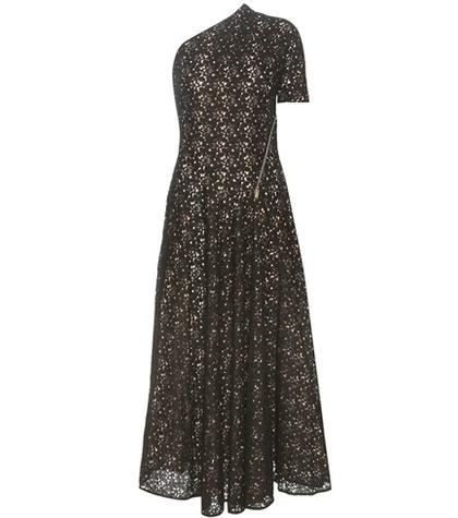 Stella Mccartney Asymmetrical Cotton-blend Lace Dress