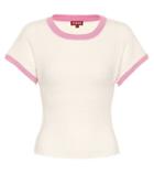 Staud Jarvis Ribbed Knit T-shirt