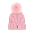Stella Mccartney Kids Fur-trimmed Beanie