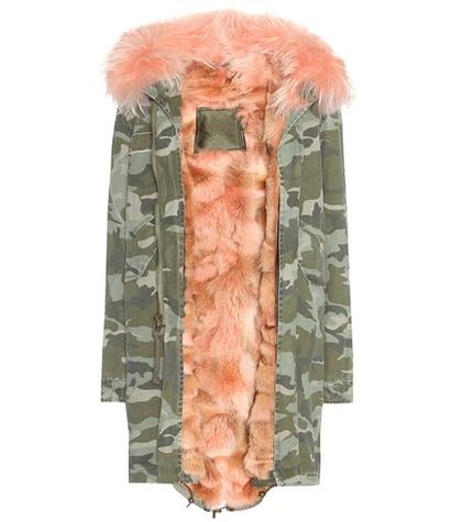 Adidas Originals Cotton Parka With Fur Lining