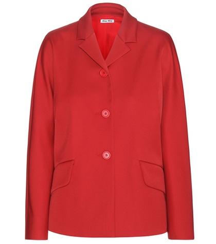 Miu Miu Crêpe Jacket