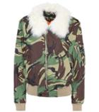 Rag & Bone Fur-trimmed Camouflage Jacket
