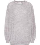 Brunello Cucinelli Metallic Mohair-blend Sweater