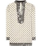 Tory Burch Tory Sequinned Printed Tunic