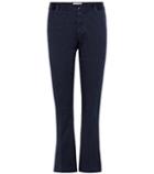 Saint Laurent Le Crop Mini Cotton Trousers