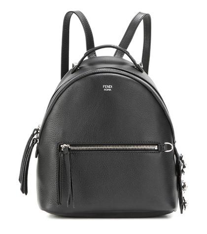 Fendi By The Way Mini Leather Backpack
