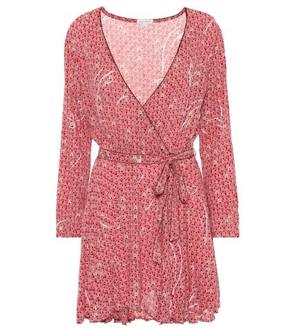 Poupette St Barth Elise Floral Georgette Minidress