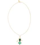 Fendi Crystal Embellished Necklace