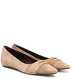 Bougeotte Suede Ballet Flats