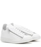 Adidas By Raf Simons Stan Zip Leather Sneakers