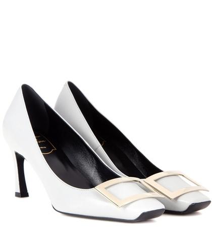 Nicholas Kirkwood Belle Vivier Trompette Leather Pumps