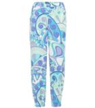 Emilio Pucci Beach Printed Jersey Trackpants