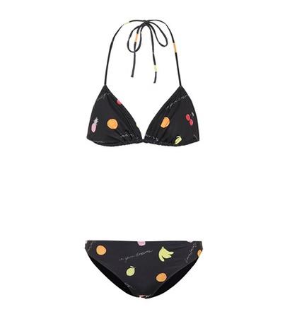 Ganni Exclusive To Mytheresa.com – Printed Bikini Set