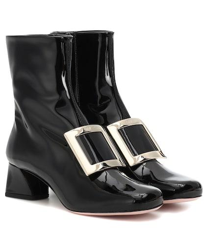 Nike Très Vivier Leather Ankle Boots