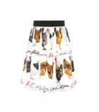 Valentino Printed Cotton Skirt
