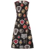 Roger Vivier Printed Stretch-cotton Dress