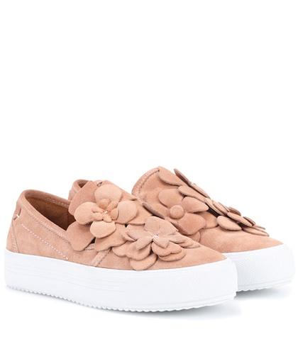See By Chlo Suede Slip-on Sneakers